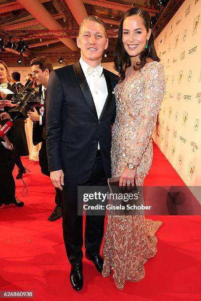 Bastian, Sebastian, Schweinsteiger and his wife Ana Ivanovic - Schweinsteiger during the Bambi Awards 2016, arrivals at Stage Theater on November 17,...