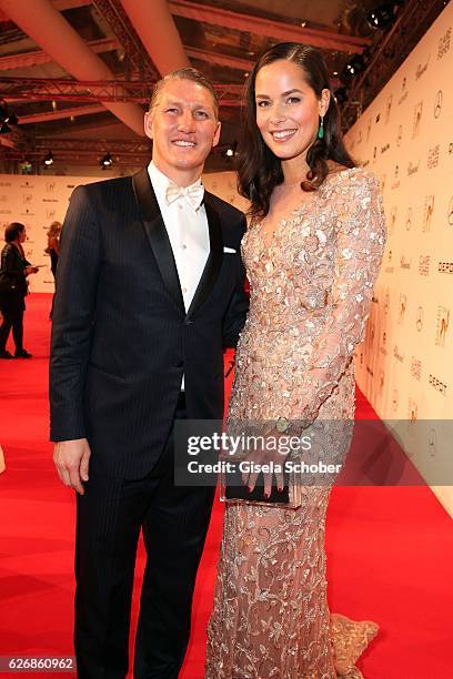 Bastian, Sebastian, Schweinsteiger and his wife Ana Ivanovic - Schweinsteiger during the Bambi Awards 2016, arrivals at Stage Theater on November 17,...