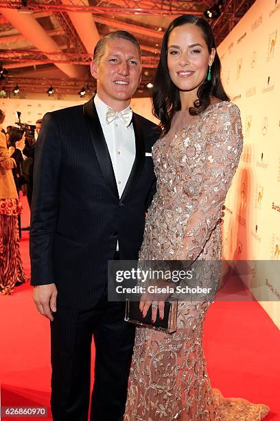 Bastian, Sebastian, Schweinsteiger and his wife Ana Ivanovic - Schweinsteiger during the Bambi Awards 2016, arrivals at Stage Theater on November 17,...