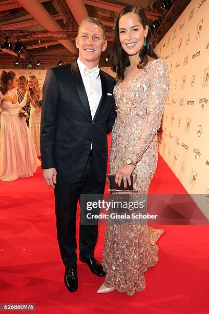 Bastian, Sebastian, Schweinsteiger and his wife Ana Ivanovic - Schweinsteiger during the Bambi Awards 2016, arrivals at Stage Theater on November 17,...