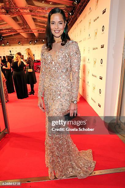 Ana Ivanovic, Schweinsteiger during the Bambi Awards 2016, arrivals at Stage Theater on November 17, 2016 in Berlin, Germany.