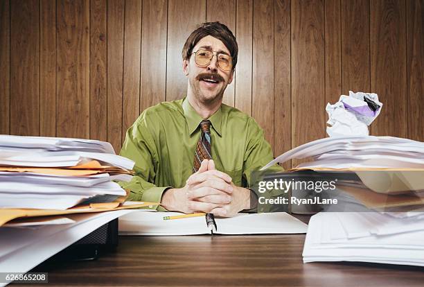 cliche office salesman - kitsch stock pictures, royalty-free photos & images