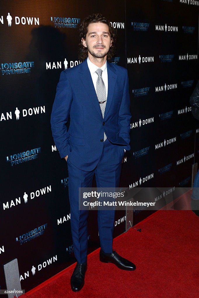 Premiere Of Lionsgate Premiere's "Man Down" - Arrivals