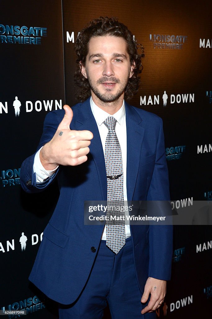 Premiere Of Lionsgate Premiere's "Man Down" - Arrivals