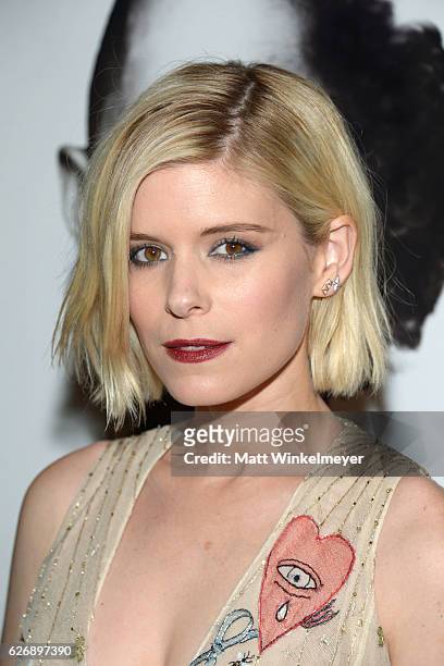 Actress Kate Mara attends the premiere of Lionsgate Premiere's "Man Down" at ArcLight Hollywood on November 30, 2016 in Hollywood, California.