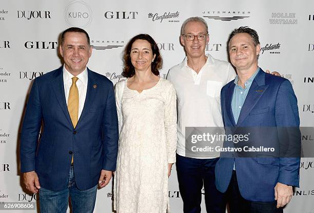 Mayor of Miami Beach Philip Levine, Producer of the C world Pascaline Servan-Schreiber, Founder of Gilt Group Kevin Ryan, Founder of DuJour Jason...