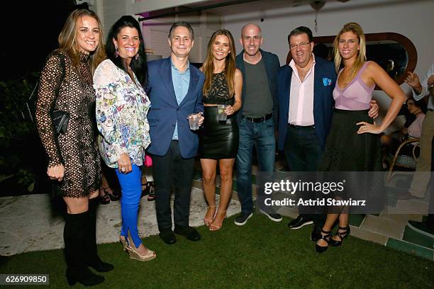 Chief Merchant Filt Kristen Sosa, Ellen Feldenkreis, Founder of DuJour Jason Binn, Audrina Patridge, President Filt Jonathan Greller, CEO of Parry...