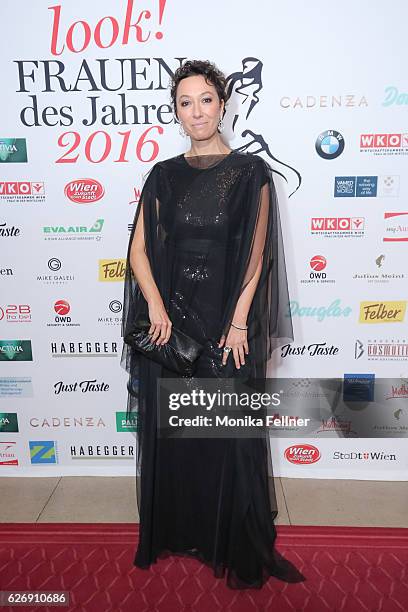 Ursula Strauss attends the Look Women of the Year Awards at City Hall on November 30, 2016 in Vienna, Austria.