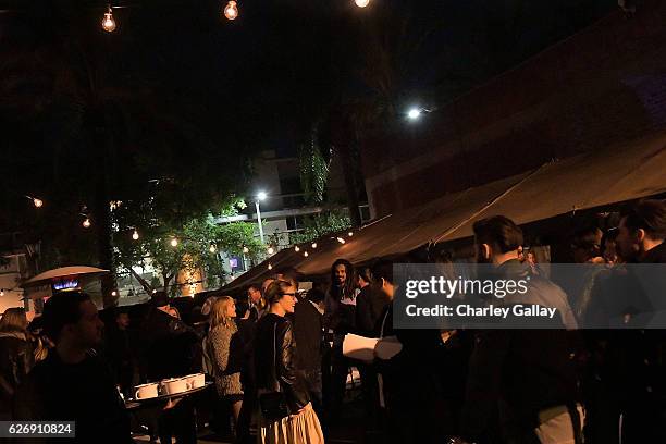 Atmosphere at the Greg Lauren For Banana Republic Event at Greg Lauren Studio on November 30, 2016 in Los Angeles, California.