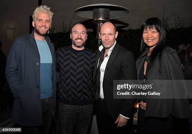 S Cal McNeil and Adam Roth, Senior Vice President of Design Banana Republic Michael Anderson and Senior Director Global PR Banana Republic Tara...