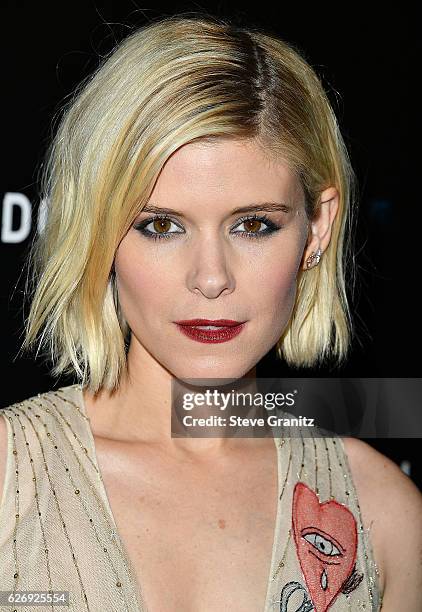 Kate Mara arrives at the Premiere Of Lionsgate Premiere's "Man Down" at ArcLight Hollywood on November 30, 2016 in Hollywood, California.