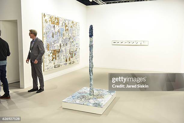 Atmosphere at Art Basel Miami Beach - VIP Preview at Miami Beach Convention Center on November 30, 2016 in Miami Beach, Florida.