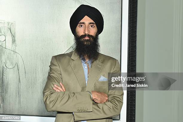 Waris Ahluwalia attends Art Basel Miami Beach - VIP Preview at Miami Beach Convention Center on November 30, 2016 in Miami Beach, Florida.