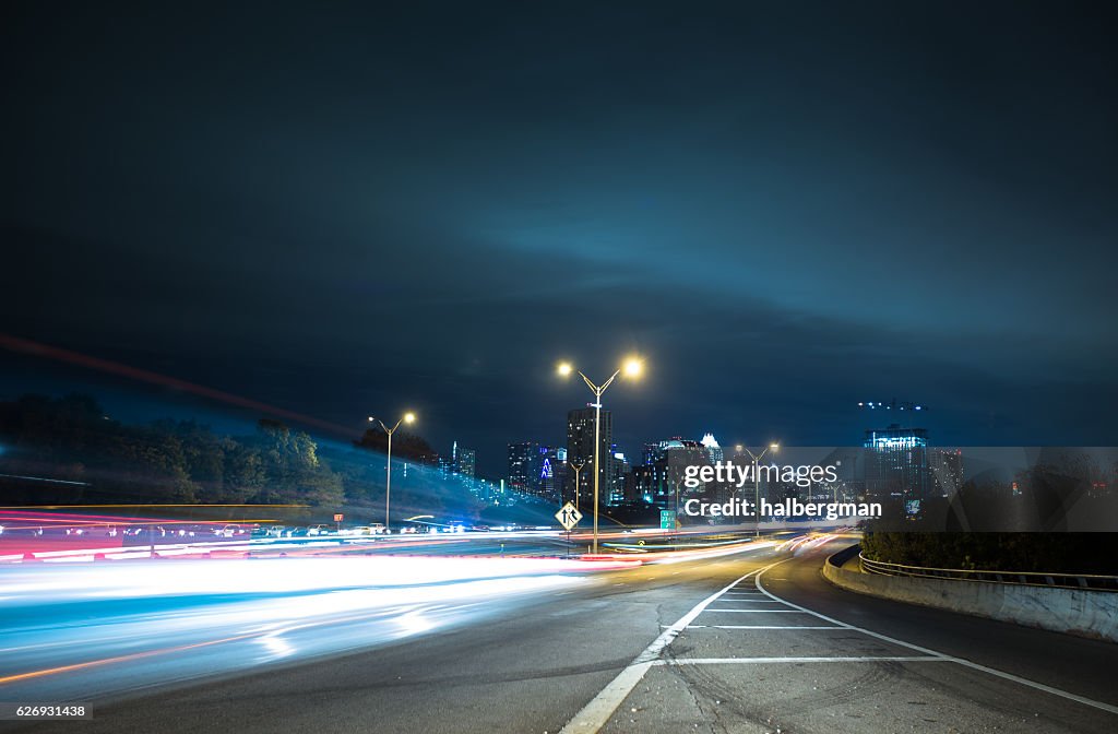 Streaks of Light at Austin City Limits