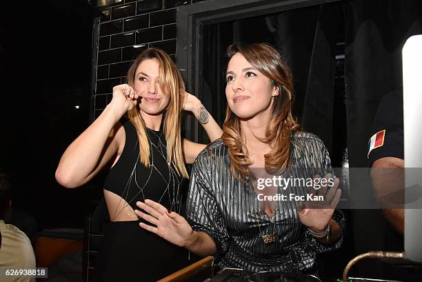 Presenters Clio Pajczer and Charlotte Namura attend Charlotte Namura and Clio Pajczer DJ Party at La Gioia in VIP Room Theater on November 30, 2016...