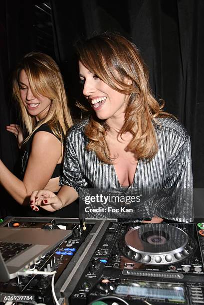 Presenters Clio Pajczer and Charlotte Namura attend Charlotte Namura and Clio Pajczer DJ Party at La Gioia in VIP Room Theater on November 30, 2016...