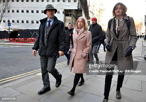 Parents of Jack Letts, dubbed Jihadi Jack, John Letts and Sally Lane arrive at the Old Bailey in London, for an application to dismiss charges of...