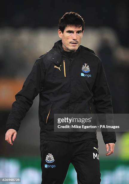 Newcastle United first team coach Mikel Antia