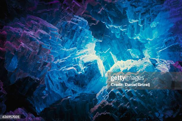 close up image of crystal - クリスタル ストックフォトと画像