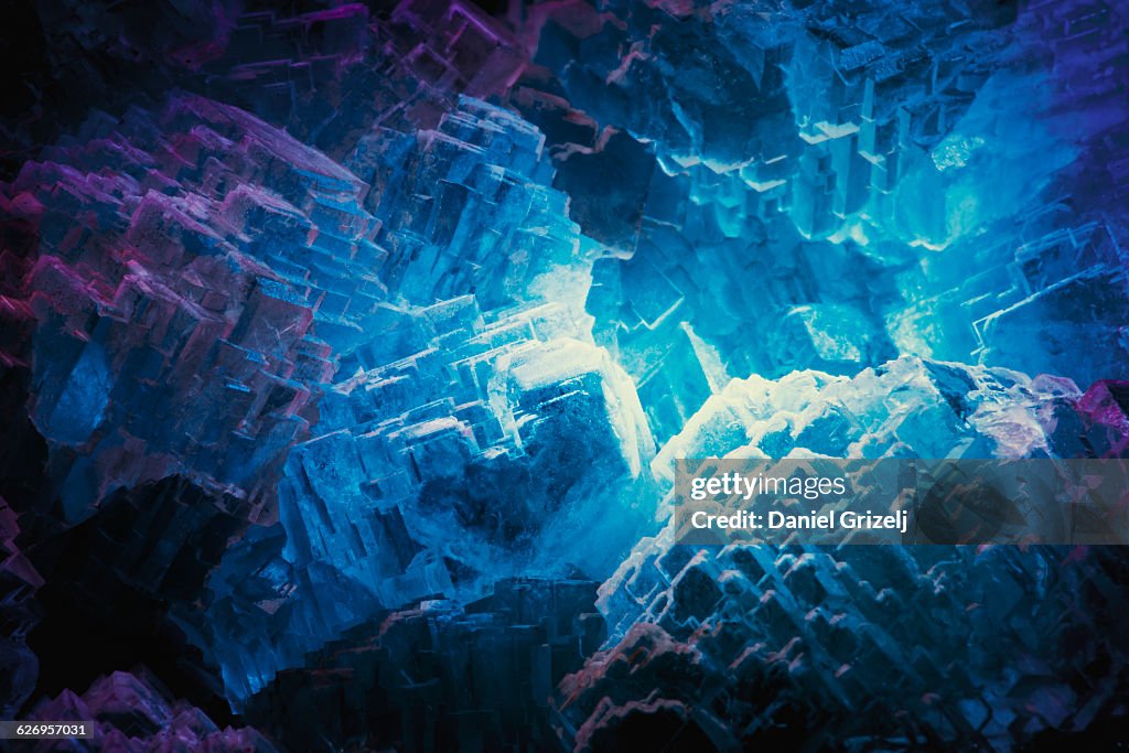 Close up image of crystal