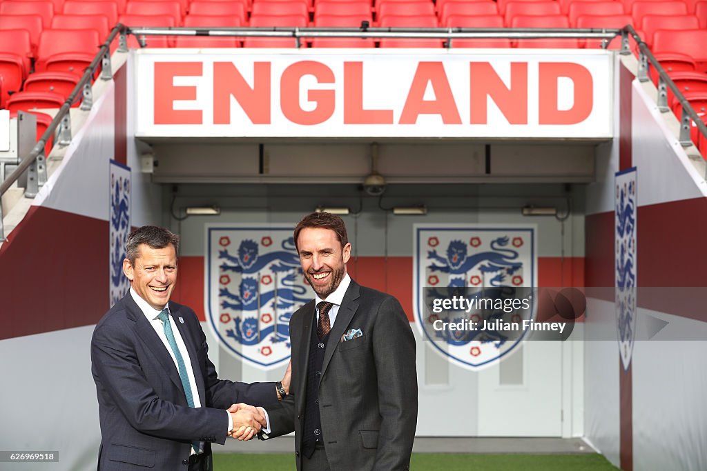 Gareth Southgate Press Conference to be Unveiled as New England Manager