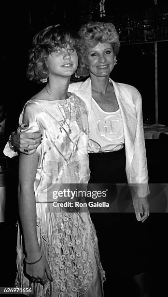 Zuleika Bronson and Jill Ireland attend "Lace II" Party on April 30, 1985 at Regine's in New York City.