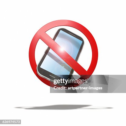 Sign, Smartphones not allowed Sign, Smartphones not allowed