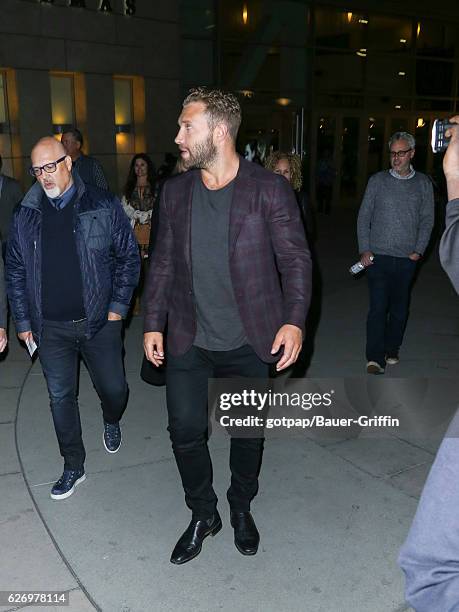 Jai Courtney is seen on November 30, 2016 in Los Angeles, California.