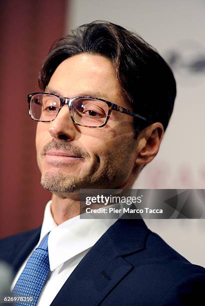 Pier Silvio Berlusconi attends 'Francesco, Il Papa della Gente' TV show presentation at cinema Odeon on December 1, 2016 in Milan, Italy.