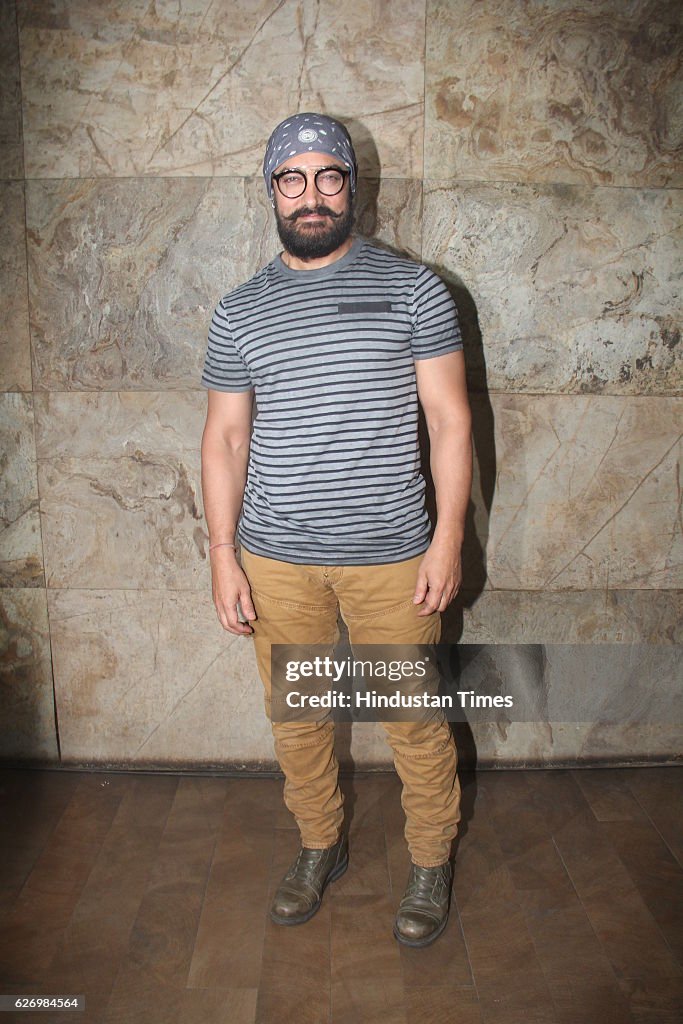 Aamir Khan Hosts Screening Of Making Of Film Dangal