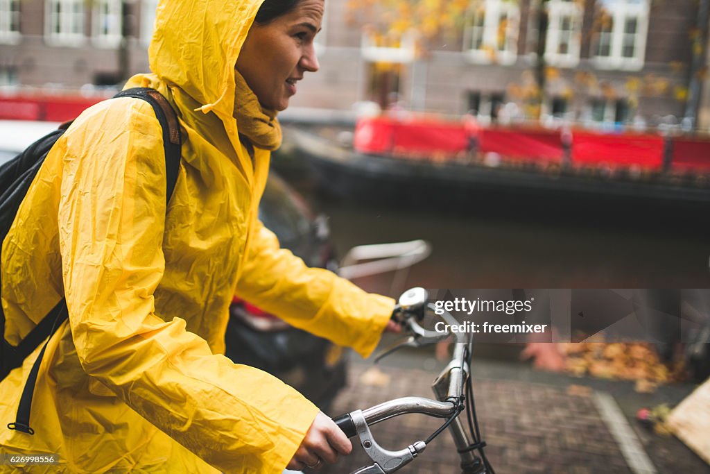 Rainy ride