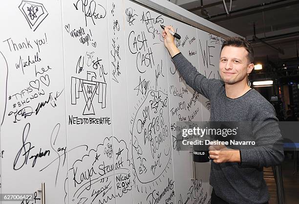 Magician Mat Franco attends Build Presents 'Magic Reinvented Nightly' at AOL HQ on December 1, 2016 in New York City.