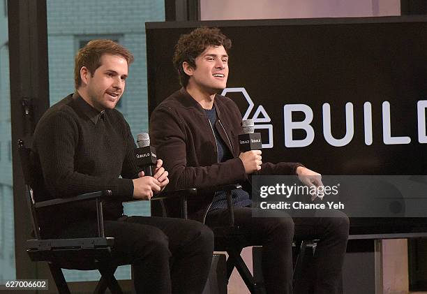 Ian Hecox ÊandÊAnthony Padilla attend The Build Series to discuss "Ghostmates" at AOL HQ on December 1, 2016 in New York City.