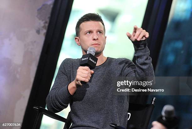 Magician Mat Franco attends Build Presents 'Magic Reinvented Nightly' at AOL HQ on December 1, 2016 in New York City.