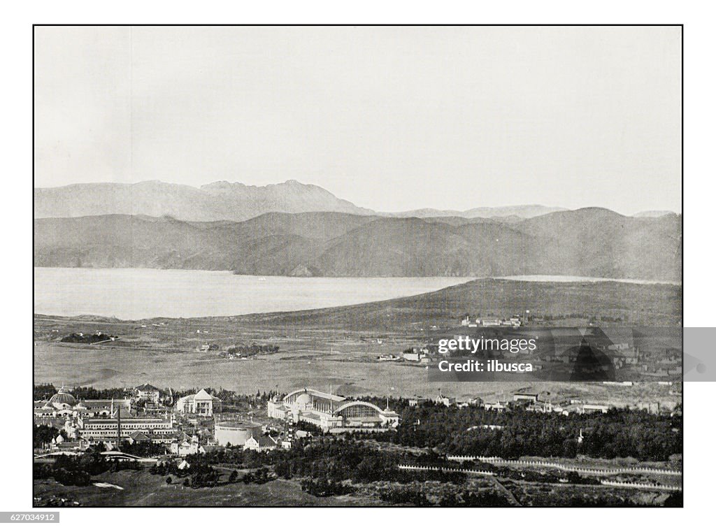 Antique photograph of Golden Gate