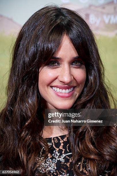 Macarena Garcia attends 'Villaviciosa De Al Lado' premiere at Capitol Cinema on December 1, 2016 in Madrid, Spain.