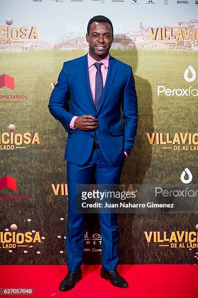 Bore Buika attends 'Villaviciosa De Al Lado' premiere at Capitol Cinema on December 1, 2016 in Madrid, Spain.