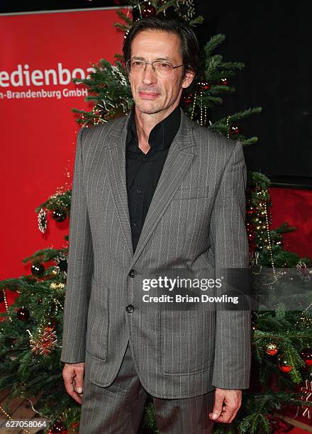 Oskar Roehler attends the Medienboard Pre-Christmas Party at Schwuz on December 1, 2016 in Berlin, Germany.