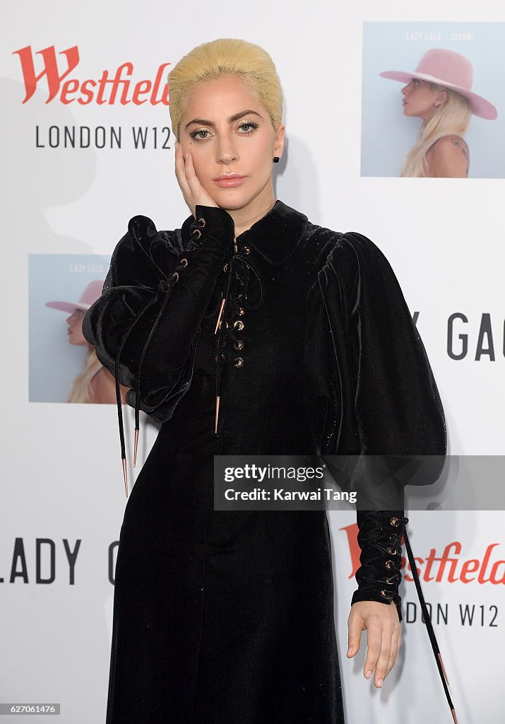 Lady Gaga Performs Secret Gig For Fans At Westfield London