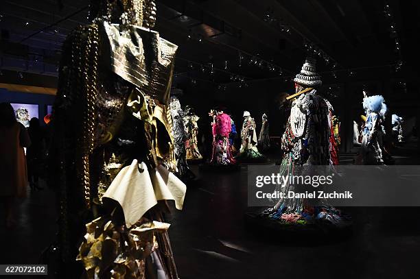 View of a Daniel Lismore design at the "Theater of Self" VIP and press preview on December 1, 2016 in Miami, Florida.