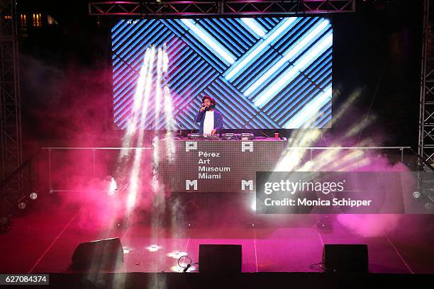 Jillionaire performs on stage during PAMM Presents Cashmere Cat, Jillionaire and Special Guest Uncle Luke on December 1, 2016 in Miami, Florida.