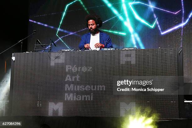 Jillionaire performs on stage during PAMM Presents Cashmere Cat, Jillionaire and Special Guest Uncle Luke on December 1, 2016 in Miami, Florida.