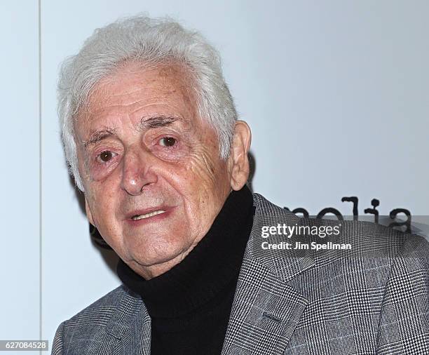 Photographer Harry Benson attends the premiere of "Harry Benson: Shoot First" hosted by Magnolia Pictures and The Cinema Society at the Beekman...