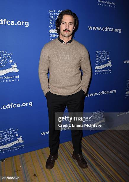 Actor Milo Ventimiglia attends the 26th Annual Beat The Odds Awards, hosted by Children's Defense Fund - California, at Regent Beverly Wilshire Hotel...