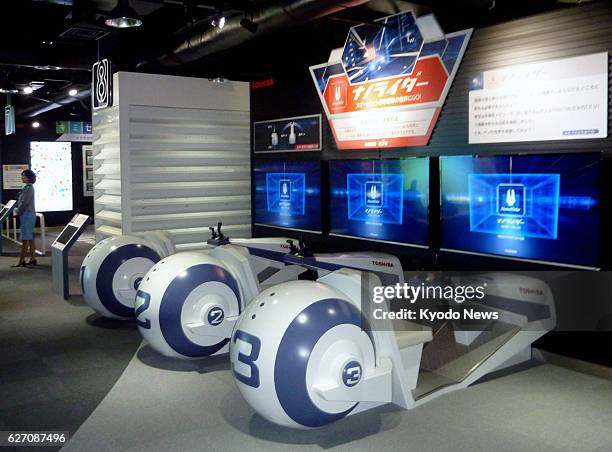 Japan - The refurbished Toshiba Science Museum in Kawasaki, Kanawaga Prefecture, is shown to the press on Jan. 23 prior to its reopening to the...