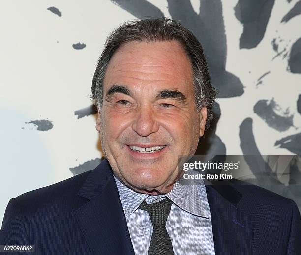 Oliver Stone attends the Berggruen Prize Gala Honoring Philosopher Charles Taylor at New York Public Library on December 1, 2016 in New York City.