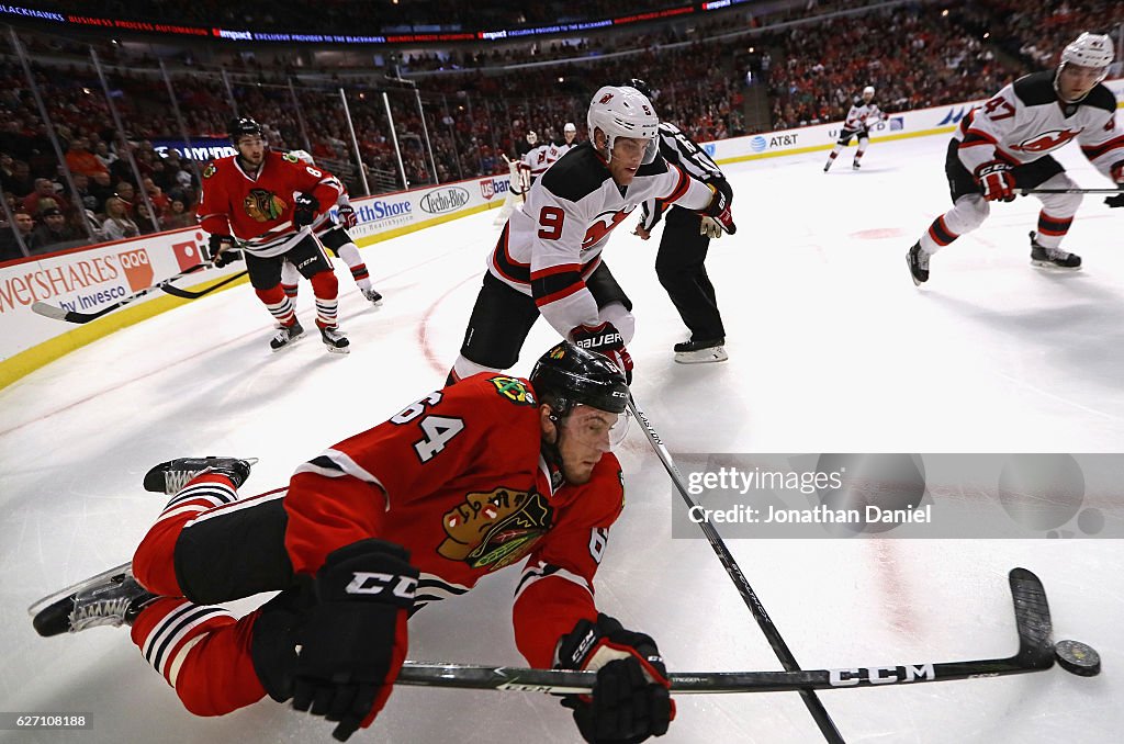 New Jersey Devils v Chicago Blackhawks