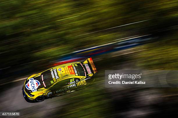 Lee Holdsworth drives the Preston Hire Racing Holden Commodore VF during practice for the Sydney 500, which is part of the Supercars Championship at...