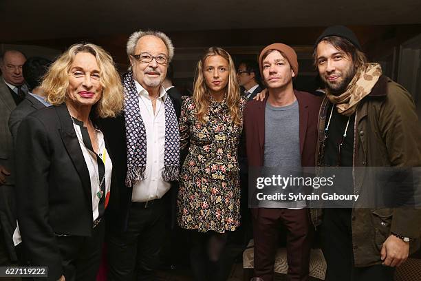 Ann Dexter-Jones, Mick Jones, Charlotte Ronson, Nate Ruess and Guest attend Magnolia Pictures & The Cinema Society Host the After Party for "Harry...