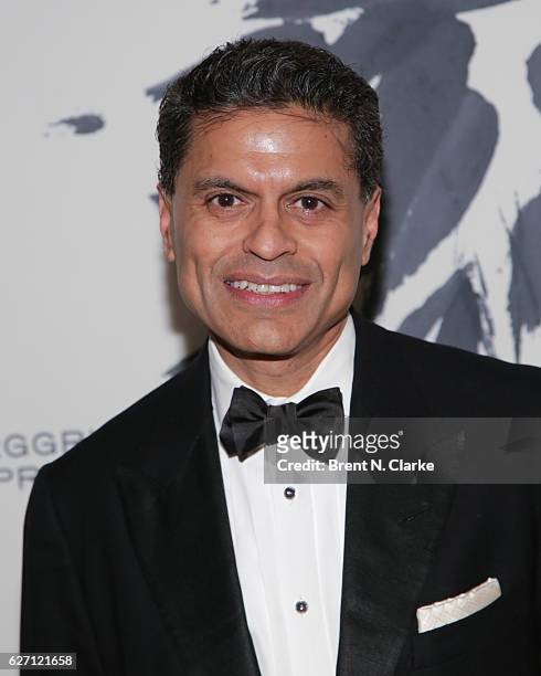 Author/journalist Fareed Zakaria attends The Berggruen Institute's 2016 Berggruen Prize Award Ceremony held at the New York Public Library on...